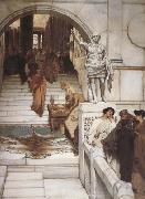 Alma-Tadema, Sir Lawrence An Audience at Agrippa's (mk23) oil on canvas